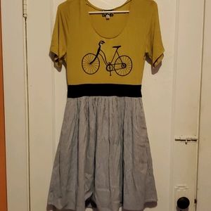 Comme Tol Modcloth retro bicycle dress